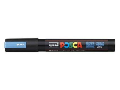 Akrylový fix Posca PC-5M 1,8 - 2,5 mm - M33 Metallic Blue