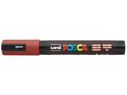 Akrylový fix Posca PC-5M 1,8 - 2,5 mm - 56 Ruby Red