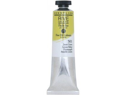 Olejová barva Rive Gauche - 501 Lemon Yellow