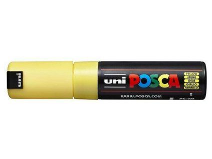 Akrylový fix Posca PC-7M 4,5 - 5,5 mm - 2 Yellow