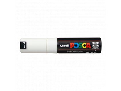 30989 2 akrylovy fix posca pc 8k 8 mm 1 white