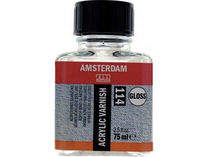 Lesklý lak pro akrylové barvy Amsterdam 75 ml
