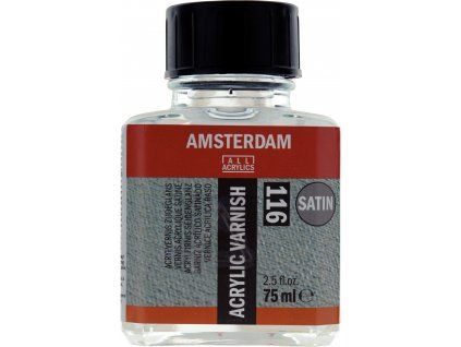 Saténový lak pro akrylové barvy Amsterdam 75 ml