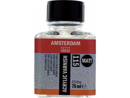 Matný lak pro akrylové barvy Amsterdam 75 ml