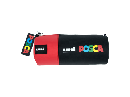 Penál Posca modro červený