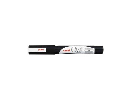 Křídový fix Uni černý PWE 3MS 0,9 1,3mm