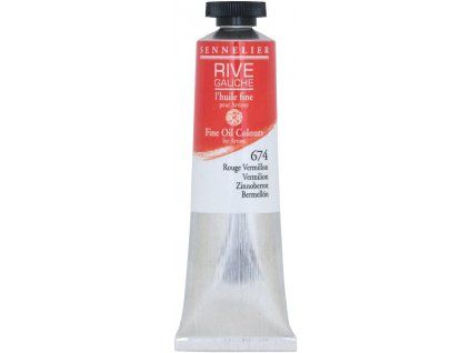 Olejová barva Rive Gauche - 674 Vermilion