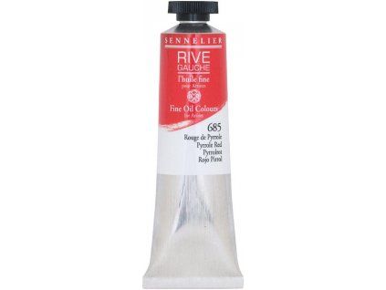 Olejová barva Rive Gauche - 685 Pyrrole Red