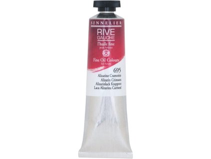 Olejová barva Rive Gauche - 695 Alizarin Crimson