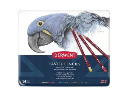 Sada pastelů v tužce Derwent Pencil 24 ks