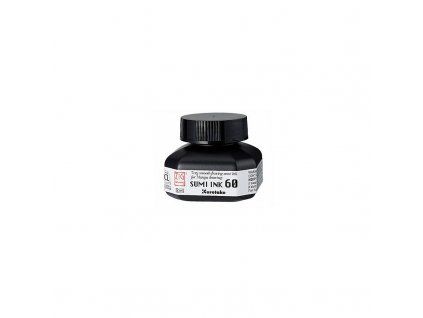 Černý inkoust Sumi Ink 60 Kuretake (60 ml)