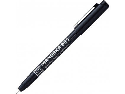 Kuretake Mangaka Liner černý 003