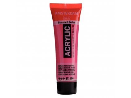 Akrylová barva Amsterdam Standard - 366 Quinacridone Rose