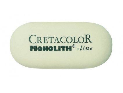 Gumovací pryž měkká bílá malá Cretacolor Monolith