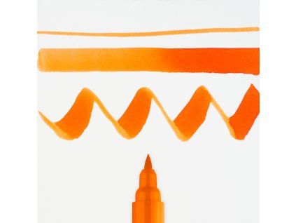 Brush Pen Ecoline - 237 Deep Orange
