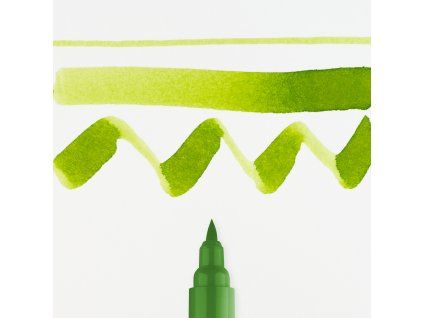 Brush Pen Ecoline - 657 Bronze Green