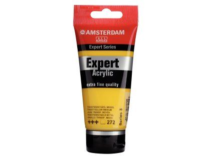 Akrylová barva Amsterdam Expert - 272 Transparent Yellow Medium