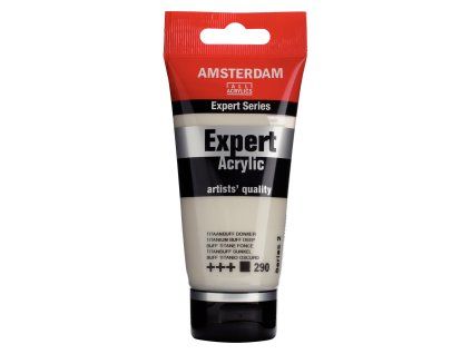 Akrylová barva Amsterdam Expert - 290 Titanium Buff Deep