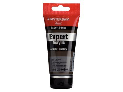 Akrylová barva Amsterdam Expert - 408 Raw Umber (Objem 75 ml)