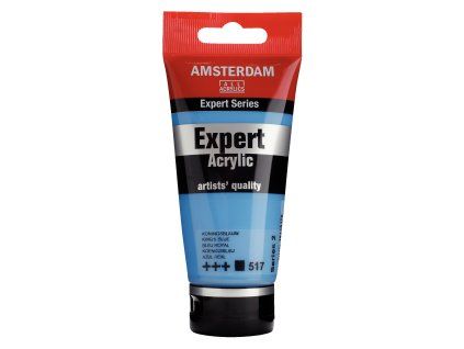 Akrylová barva Amsterdam Expert - 517 King's Blue (Objem 75 ml)