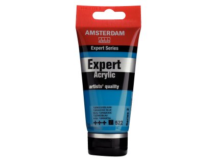 Akrylová barva Amsterdam Expert - 522 Turquoise Blue (Objem 75 ml)