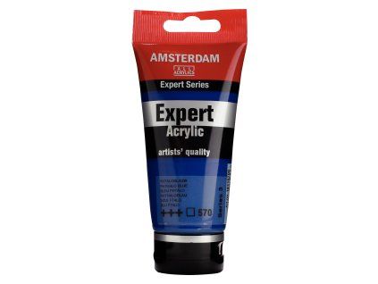Akrylová barva Amsterdam Expert - 570 Phthalo Blue (Objem 75 ml)