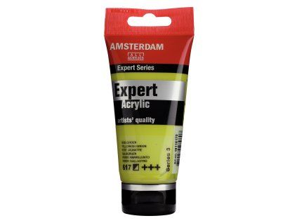 Akrylová barva Amsterdam Expert - 617 Yellowish Green