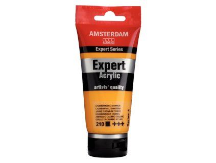 Akrylová barva Amsterdam Expert - 210 Cadmium Yellow Deep (Objem 75 ml)