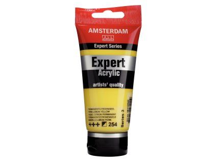 Akrylová barva Amsterdam Expert - 254 Permanent Yellow Lemon