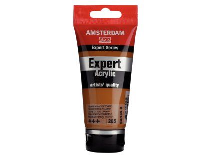 Akrylová barva Amsterdam Expert - 265 Transparent Oxide Yellow