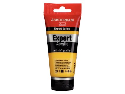 Akrylová barva Amsterdam Expert - 271 Cadmium Yellow Medium (Objem 75 ml)