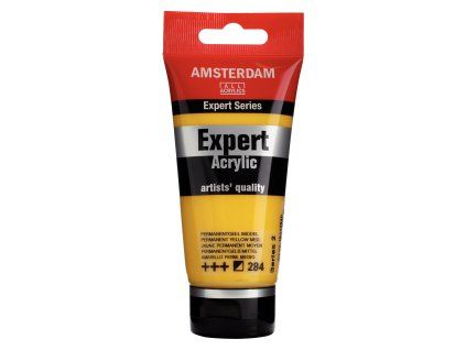Akrylová barva Amsterdam Expert - 284 Permanent Yellow Medium