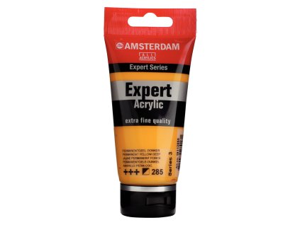 Akrylová barva Amsterdam Expert - 285 Permanent Yellow Deep (Objem 75 ml)