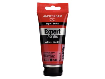 Akrylová barva Amsterdam Expert - 306 Cadmium Red Deep (Objem 75 ml)
