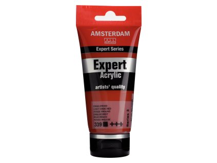 Akrylová barva Amsterdam Expert - 339 Light Oxide Red (Objem 75 ml)