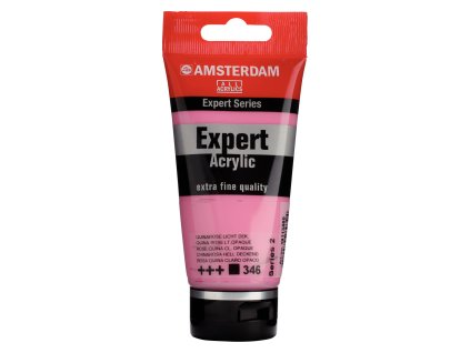Akrylová barva Amsterdam Expert - 346 Quinarose Light Opaque (Objem 75 ml)