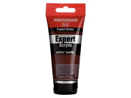 Akrylová barva Amsterdam Expert - 426 Transparent Oxide Brown (Objem 75 ml)
