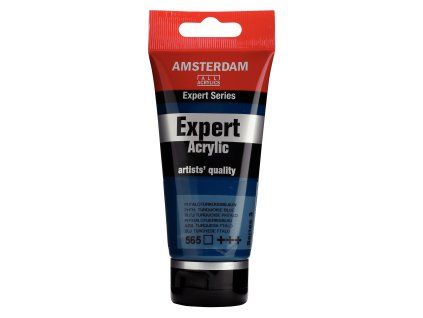 Akrylová barva Amsterdam Expert - 565 Phthalo Turquiose Blue (Objem 75 ml)