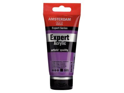 Akrylová barva Amsterdam Expert - 589 Permanent Violet Opaque