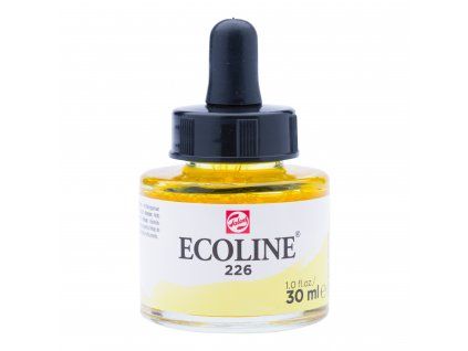 32202 akvarelovy inkoust ecoline 226 pastel yellow