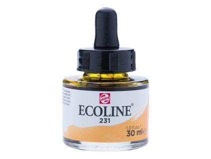 Akvarelový inkoust Ecoline - 231 Gold Ochre
