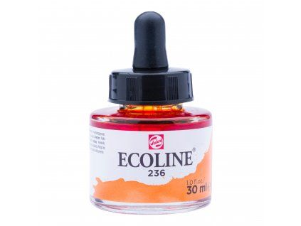 32214 akvarelovy inkoust ecoline 236 light orange