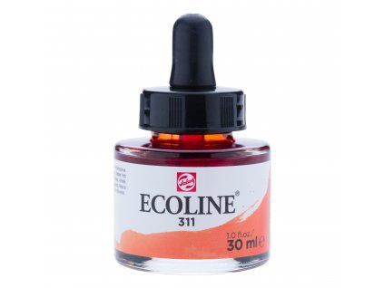 32229 akvarelovy inkoust ecoline 311 vermilion