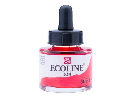 32235 akvarelovy inkoust ecoline 334 scarlet