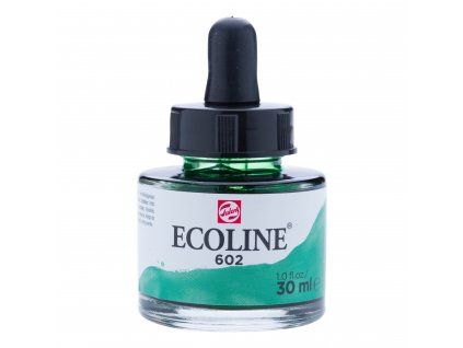 32319 akvarelovy inkoust ecoline 602 deep green
