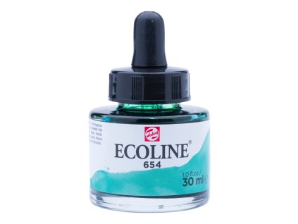 32325 akvarelovy inkoust ecoline 654 fir green