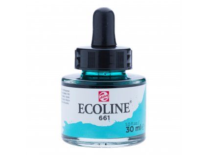 32334 akvarelovy inkoust ecoline 661 turquoise green