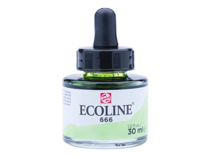 32340 akvarelovy inkoust ecoline 666 pastel green