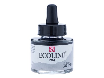 32349 akvarelovy inkoust ecoline 704 grey