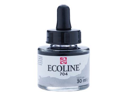 Akvarelový inkoust Ecoline - 704 Grey